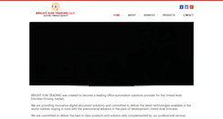 Desktop Screenshot of brightsuntrading.com